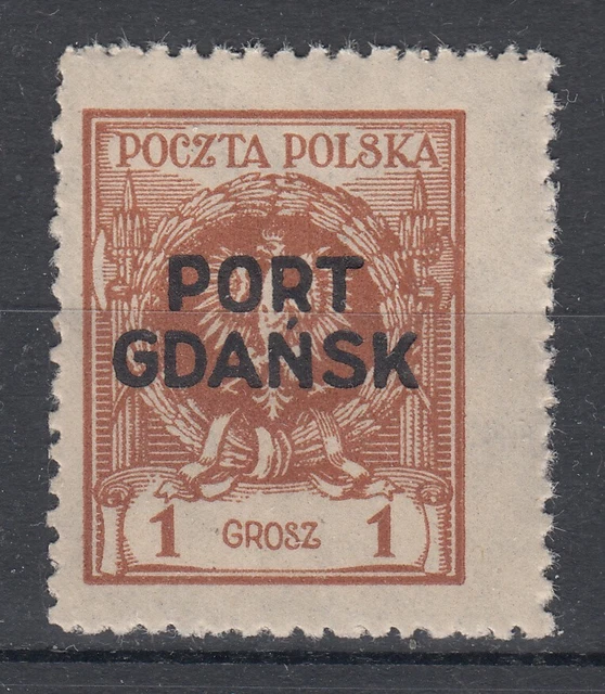 Pol. Post im Hafen v. Danzig " Port Gdansk " Mi. 1 **   (2102)