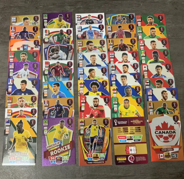 Fifa World Cup QATAR 2022 Adrénalyn XL - 10 cartes au choix!