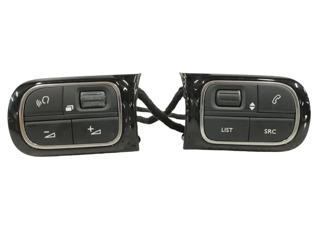 Interrupteur Commande Volant Pour Skoda Superb III Octavia A7 Karoq Kodiaq - 5ED919179 / 3VD919719 - Noir ABS