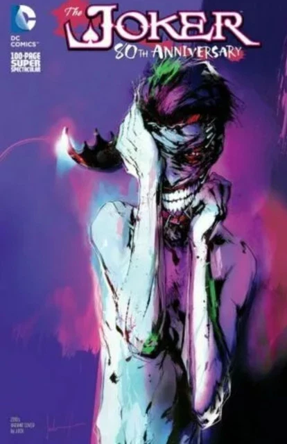 Joker 80th Anniversary 100 Page Super Spectacular Jock Variant Near Mint