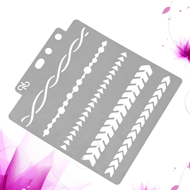 Pochoirs Phare Et Ancre 30x30 Cm En PET - Modèles Pour Scrapbooking, Peinture Murale Et Bricolage