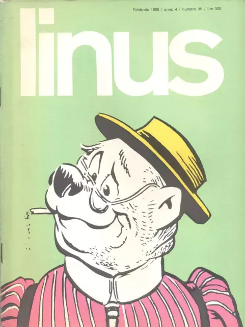 Linus N.35 Febbraio 1968 No Ristampa