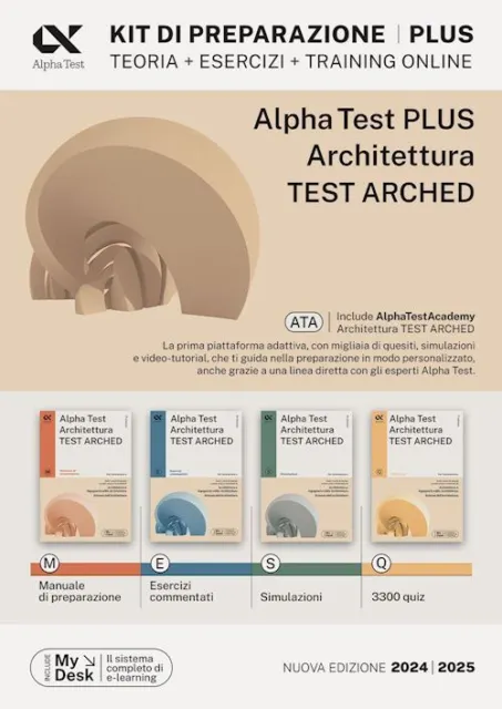 Alpha Test. Architettura. Kit completo di preparazione. Per l'ammissione ad  Architettura e a tutti i corsi di laurea in Ingegneria edile-architettura
