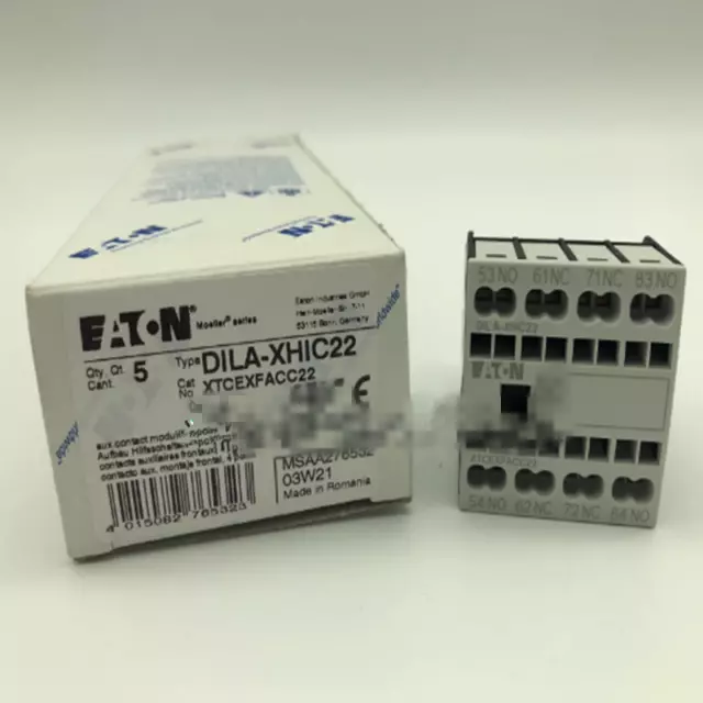 New Original EATON Contactor Auxiliary Contacts  DILA-XHIC22