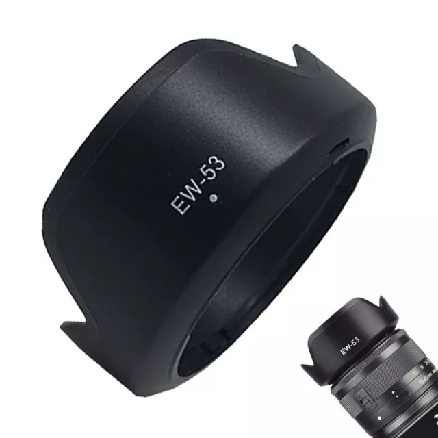 EW-53 49mm Anti-Glare Cover for Canon EOS M10 EF-M 15-45mm Camera Accessories