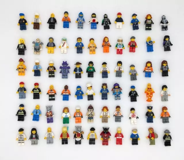 LEGO® 66 versch. Minifiguren Figuren Minifigures Minifigs Figures Sammlung Lot