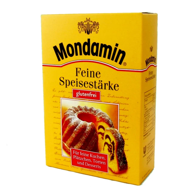 400g Mondamin Fin Speisestärke sans Gluten Pour Cuire Cuisiner Pour Fines Gâteau