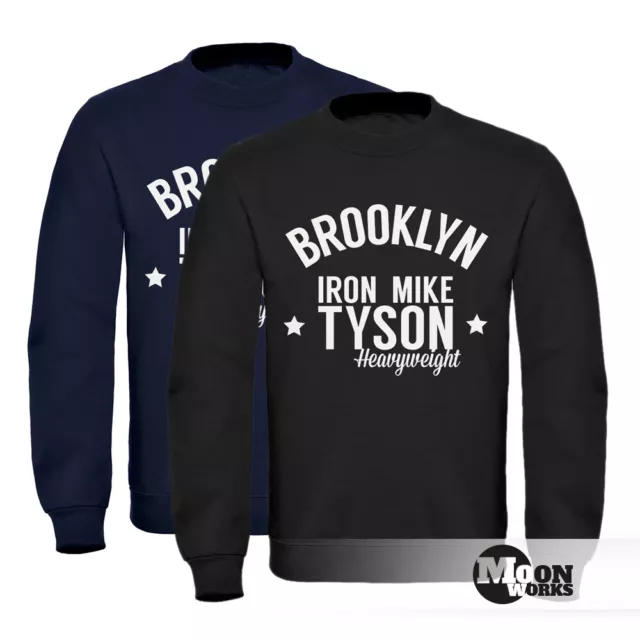 Sweatshirt Herren Brooklyn New York Iron Mike Tyson Boxing Gym Moonworks®