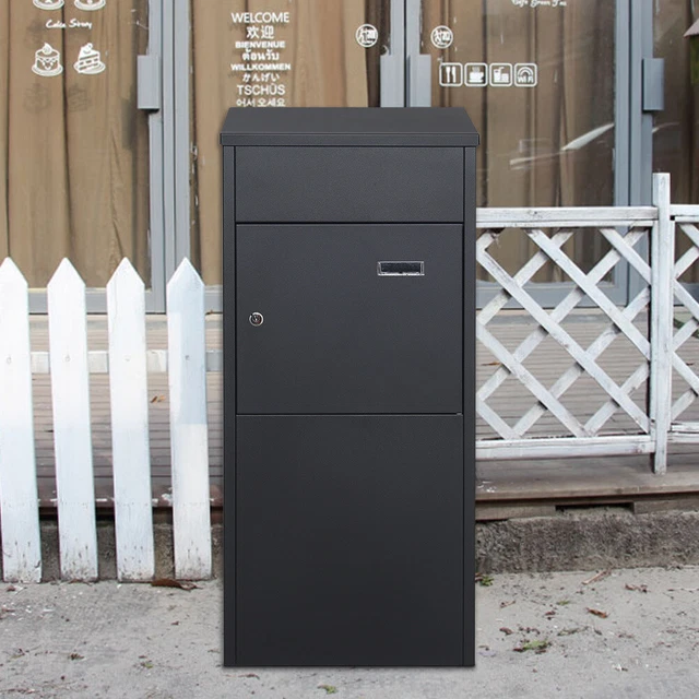 Drop Box Post Box 3FT LARGE PARCEL Delivery Drop Box Outdoor Post Box Package Secure ...