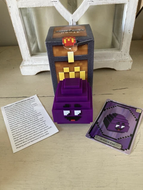 RARE GRIMACE MCDONALD'S Minecraft Adult Happy Meal Collectible Toy