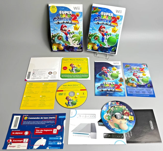 Jeu Wii Super Mario Galaxy 2 - Version PAL Fr - Complet Avec Boîte Et Manuel