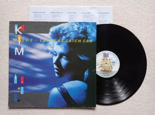 LP 33T KIM WILDE "Catch as catch can" RAK 1654081 FRANCE 1983 -