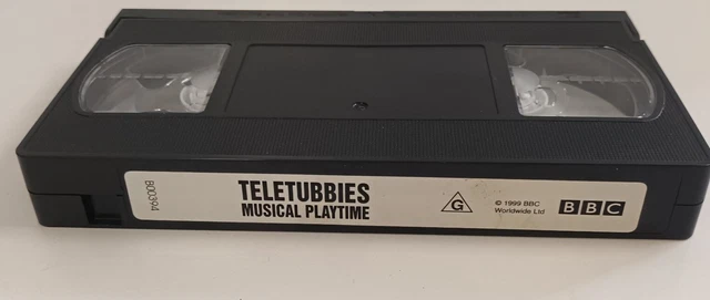 TELETUBBIES MUSICAL PLAYTIME PAL VHS Video Tape 1999 BBC 19 99 TELETUBBIES MUSICAL PLAYTIME PAL VHS Video Tape 1999 BBC 19 99
