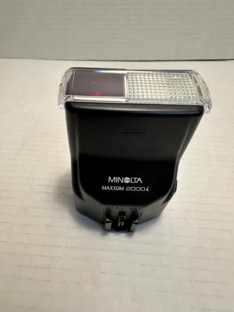 Minolta  Maxxum 2000i Flash Very Good - Tested