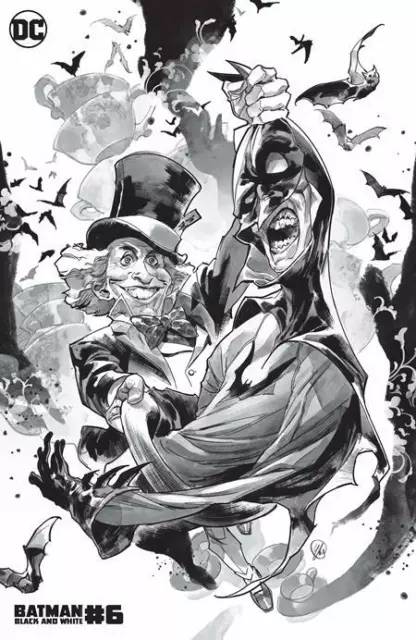 DC Comics Batman Black And White Vol 2 #6 (Of 6) Cover C Yasmine Putri Mad Hatte