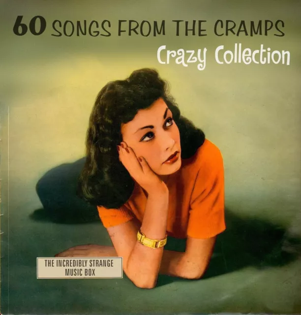 60 Songs From The Cramps' Crazy Collection 2 Cd Neu