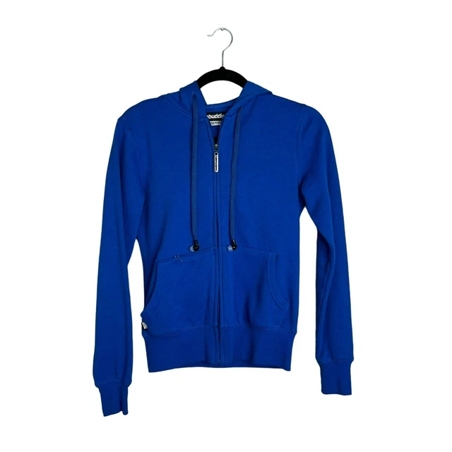 Hoodiebuddie Hooded Jacket HB3 Technology Full Zip Built In Headphones Pockets S