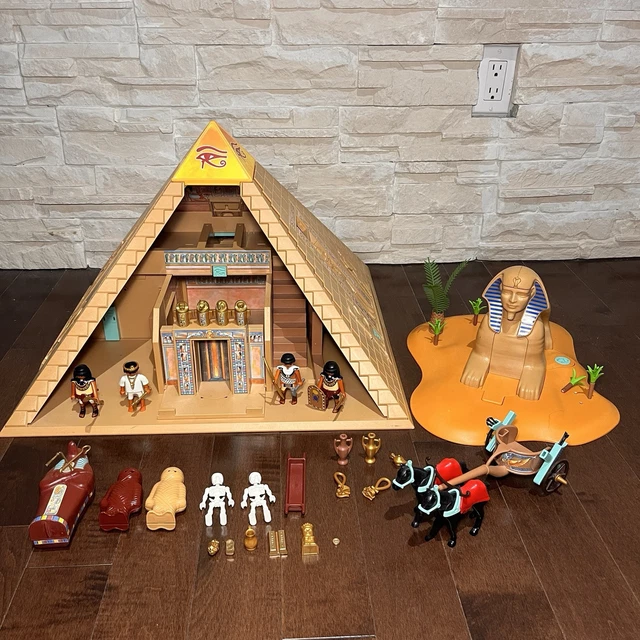 Playmobil Vintage Égypte - Set 4247 Pilleur De Tombe 2008, Pyramide, Exploration Désert, Occasion Bon état