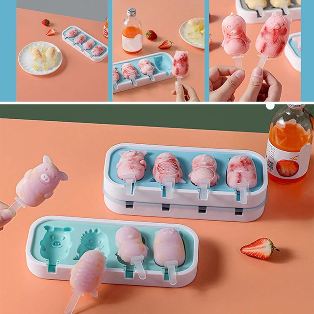 Herramientas hágalo usted mismo Herramientas para paletas Molde para helados Fabricantes de helados Pastelería Molde de silicona