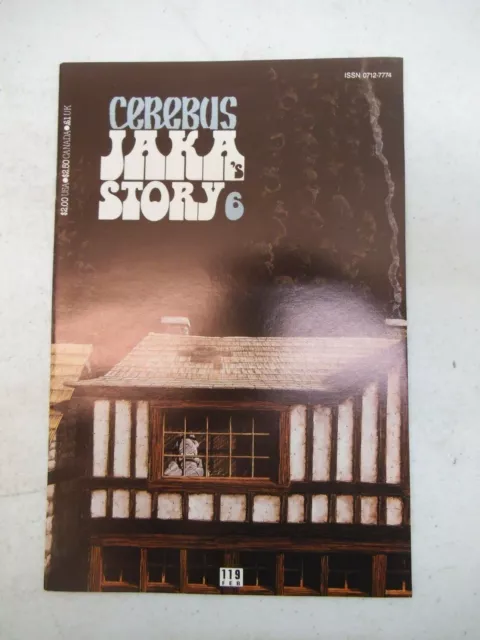 Cerebus #119 February 1989 Near Mint 9.6 Aardvark Vanaheim Jaka Story 6