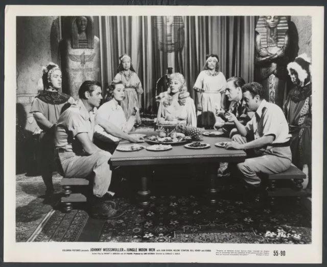 @Col Jungle Moon Men 55 JOHNNY WEISSMULLER JEAN BYRON HELENE STANLEY MYRON HEALY