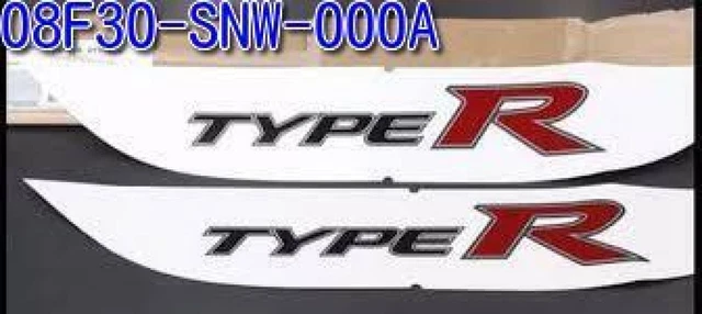 HONDA GENUINE 08F30-SNW-000A CIVIC FD2 FK8 Type-R Side Sricker Decal ...