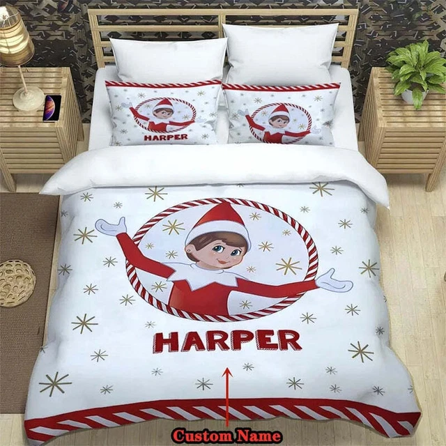 PERSONALISED ELF ON the Shelf Bedding Set (All Sizes Available) £59.23