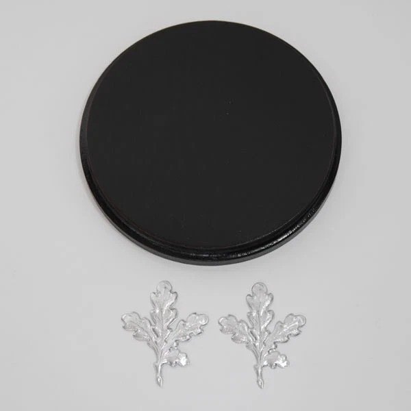 Placa de Jabalí Tablero Keiler Escudo de Trofeo Redondo Oscuro Af 15 CM Con 2X 3