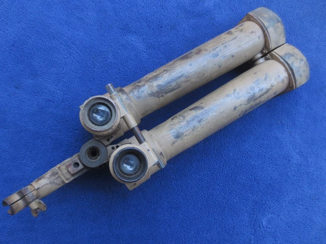 Original WW2 Allemand S. F.14 Périscope Jumelles Dak Dienstglas Machine Dhq 2