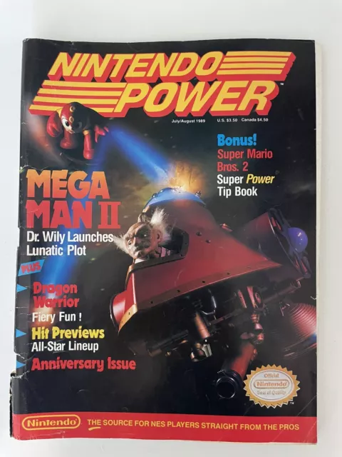 Nintendo Power Magazine - Vol. 7 July/August 1989 *PLUS POSTER & INSERTS*