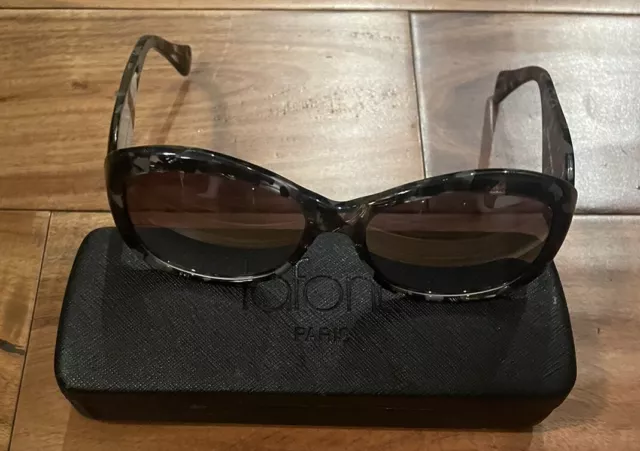 Lafont Paris Fauve 1047 Sunglasses Black/Grey