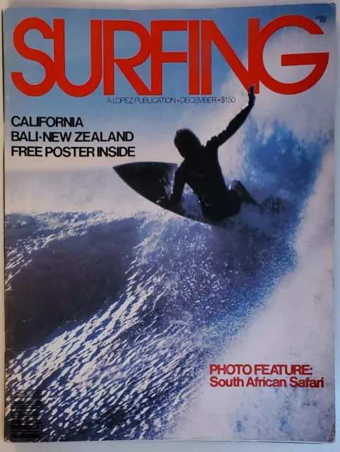 Surfing Magazine Dec 78, Volume 14 Number 6 (Free Poster Inside)