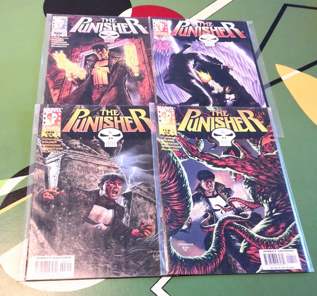 Punisher: Purgatory #1-4 (of 4) Complete 1998 Marvel Knights