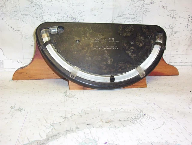 Boaters’ Resale Shop of TX 2111 0722.01 VINTAGE MK IV 1944 CLINOMETER