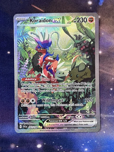 Koraidon ex (Scarlet & Violet 247/198) – TCG Collector