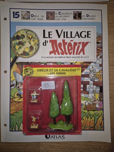 Asterix et Obelix sur un tapis volant figurine Atlas - Collection