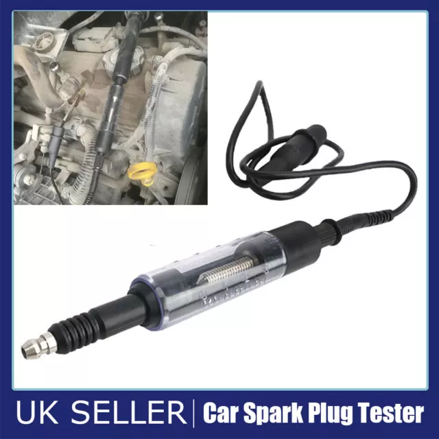 12V Adjustable Car Spark Plug Tester Coil Ignition System Diagnostic Test Tool