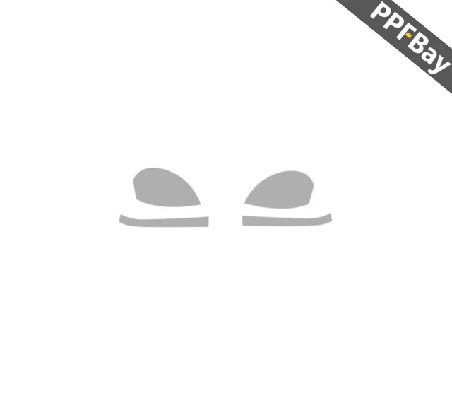 2022-2023 Honda Civic, Mirror Cups , Paint Protection Film Pre-Cut PPF 