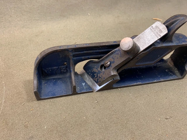 Very Rare Record No 713 Wide Skew Rabbet Plane