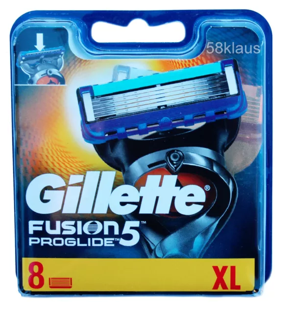 Gillette Fusion5 ProGlide Sortiment an Rasierklingen 4 8 12 16 20 24 32 40