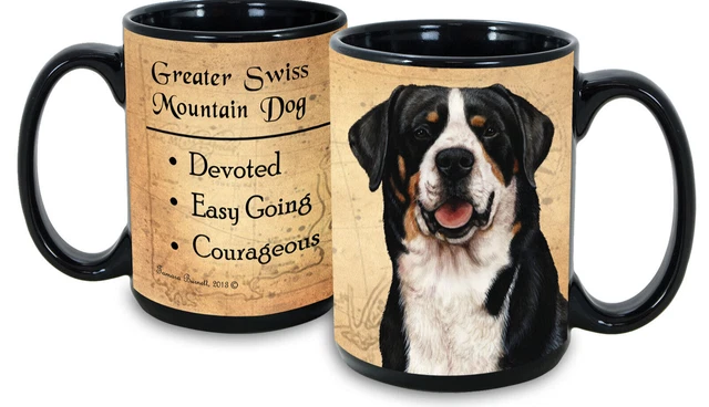 Greater Swiss Mountain Dog Faithful Friends Mug
