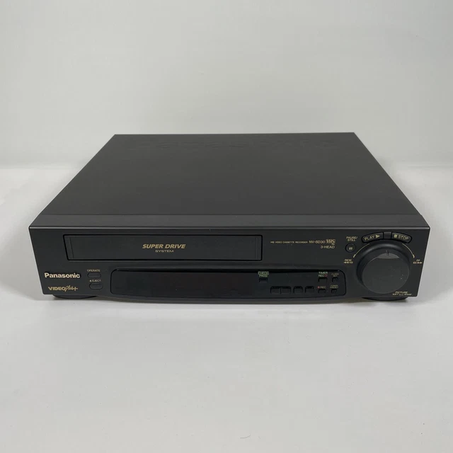 VINTAGE PANASONIC NVSD30 NTSC VCR VHS Recorder No Remote £33.99