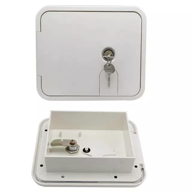 Lockable Caravan Utility Access Rv Door Hatch Square #5 Jayco Accessories Parts