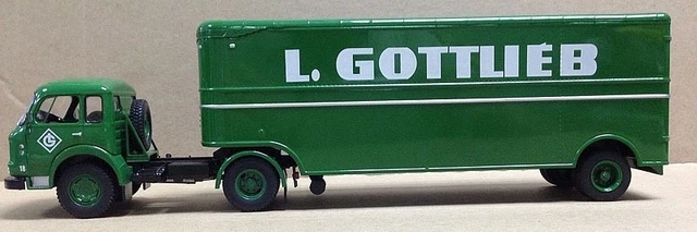 ALTAYA IXO 1/43 - Semi d'exception 09 - Saviem 19.280 semi benne