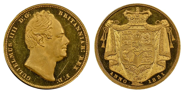 GREAT BRITAIN. William IV 1831 AV, AR & AE 14 Pcs Set NGC PR62 - PR65UCAM S-PS2