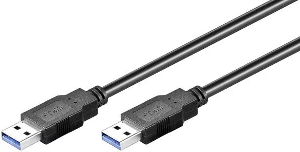 USB 3.0 SuperSpeed Kabel; USB 3.0 AA 300 SCHWARZ 3m PL