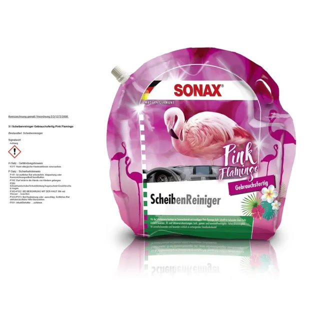 Pulitore Dischi Sonax 3 Litri Pronto All'uso Rosa Flamingo Esotico