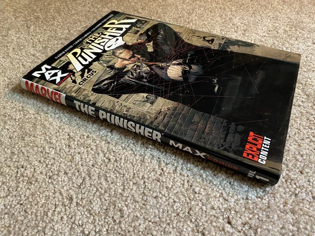 Punisher Max Vol 1 Hardcover HC Ennis and Punisher Born TPB Marvel OOP 2