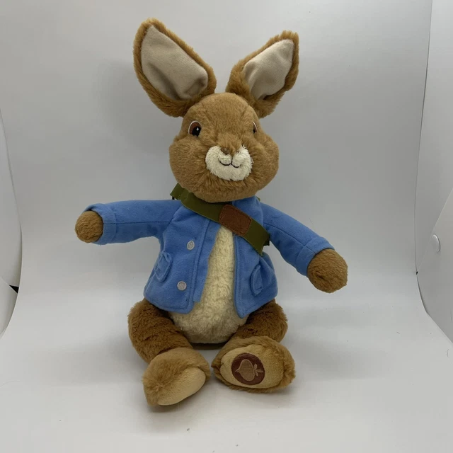 GUND Nickelodeon Peter Rabbit Bunny Rabbit Plush Stuffed Animal w/Backpack 14"