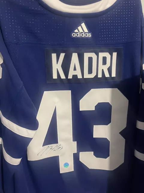 Nazem Kadri Signed Maple Leafs Jersey